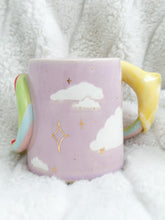 Load image into Gallery viewer, Lady Rainicorn Mug with Gold Luster
